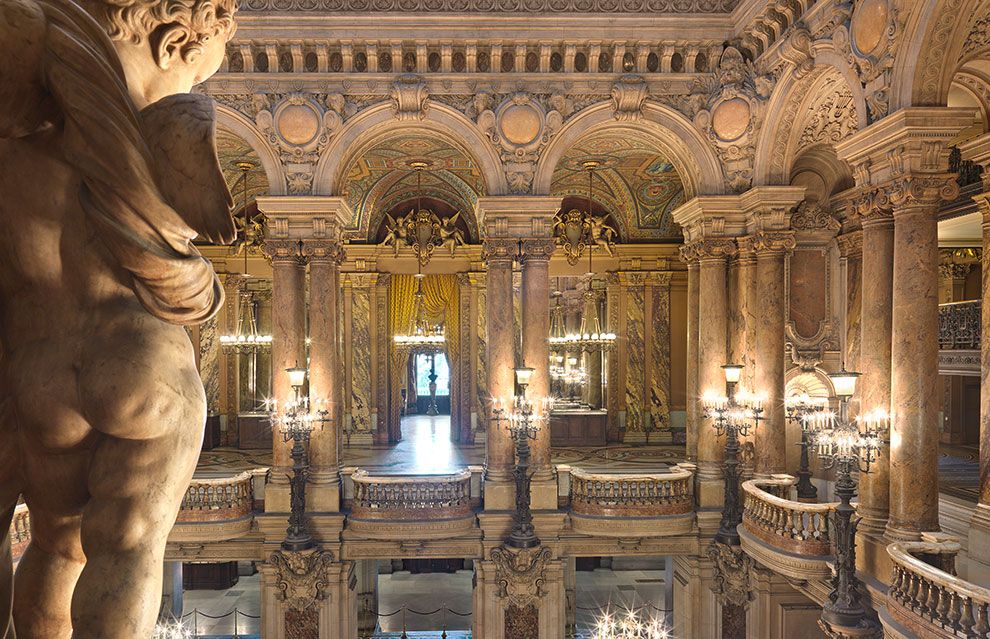 Olaf- Daniel Meyer, Olaf-Daniel Meyer, Sabine Hartl, Fotograf Paris France Architektur, Welterbe, Denkmalschutz, Sehenswürdigkeit , photographe architecture, patrimoine monuments site touristique , photographer architecture heritage point of interest, Opéra Garnier,  Palais Garnier, Ballet de l’Opéra de Paris, Phantom der Oper, Marc Chagall, Paris, France, The Phantom of the Opera, Le Fantôme de l'Opéra, place de l'Opéra, Charles Garnier, Opéra national de Paris, Réunion des opéras de France, lustre, Kronleuchter, chandelier,